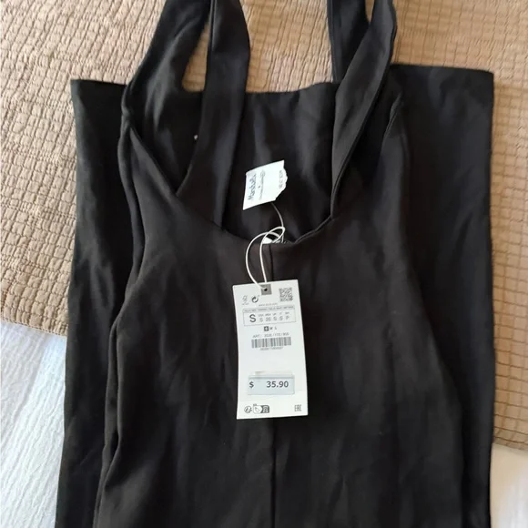 Zara Black Jumpsuit - Picture 12 of 16